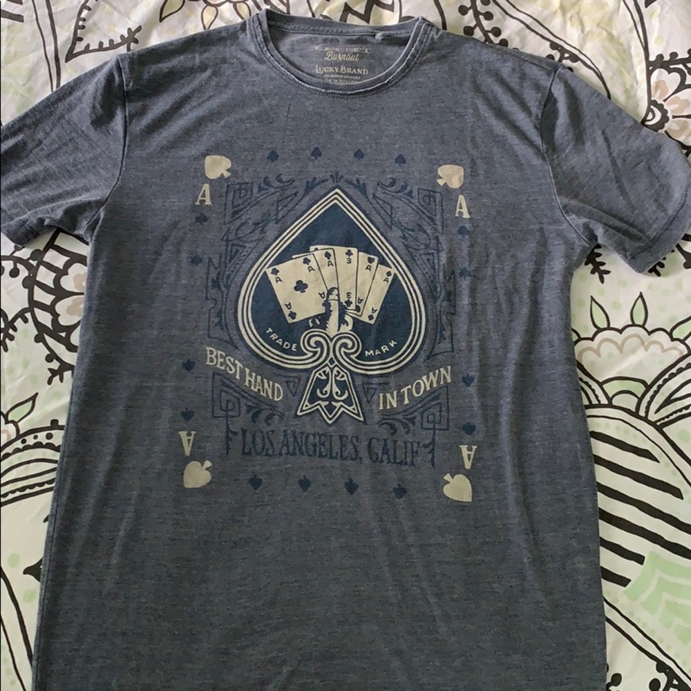 Lucky brand burnout tee
